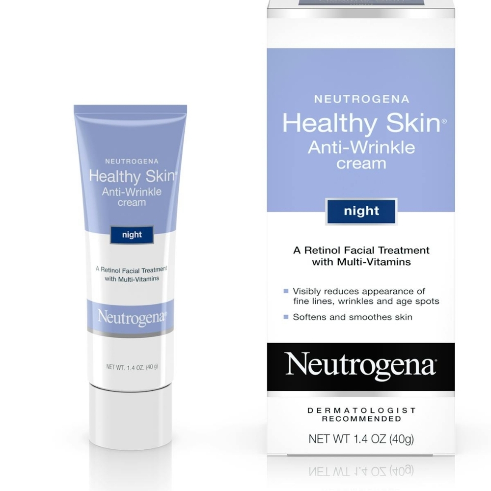 Discontinued! Neutrogena Healthy Skin Anti-Wrinkle Cream Night 1.4 oz (40 g)